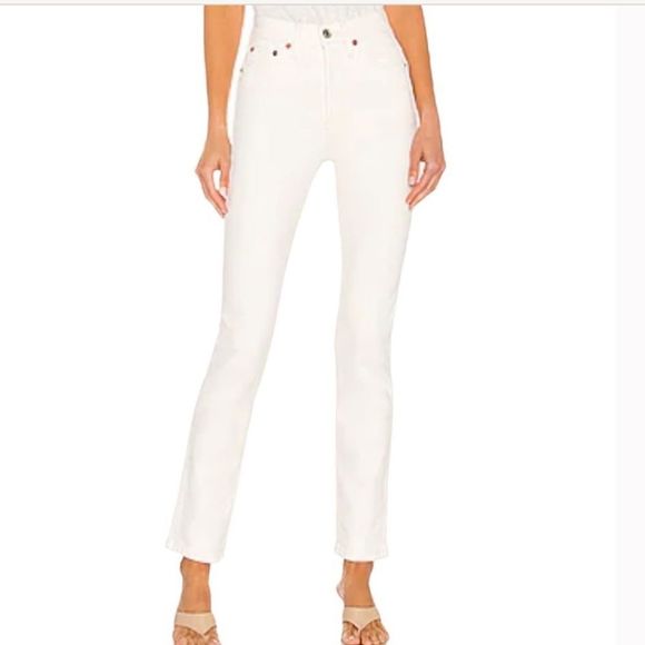 NWT Re/Done 80's Slim Straight Jeans